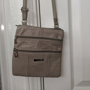 Lorenz Accessories Soft Leather Crossbody Bag